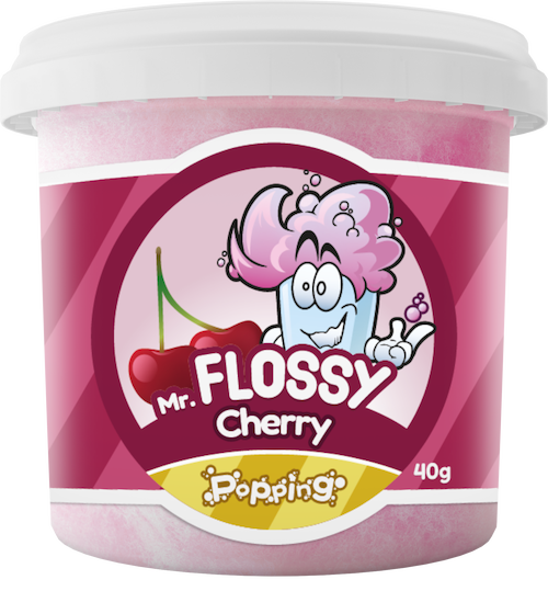 Mr Flossy Cerise - Barbe à Papa