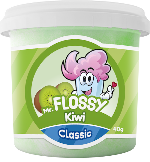 Mr Flossy Kiwi - Barbe à Papa