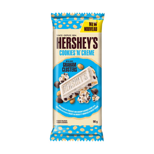 Anti-Gaspi - Maxi Tablette HERSHEY’S - Cookies’N’Cream with Graham Cluster 90g